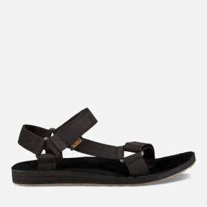 Teva Original Universal Leather Miesten Mustat Sandaalit